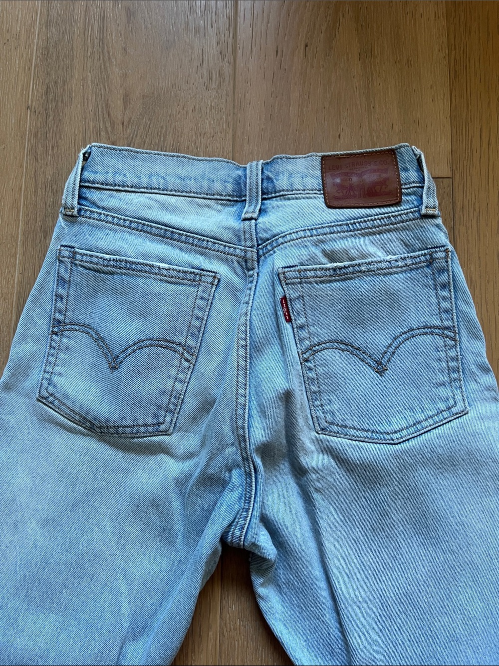 Vintage Levi's Light Blue Women's Jeans High Waisted Cutoff